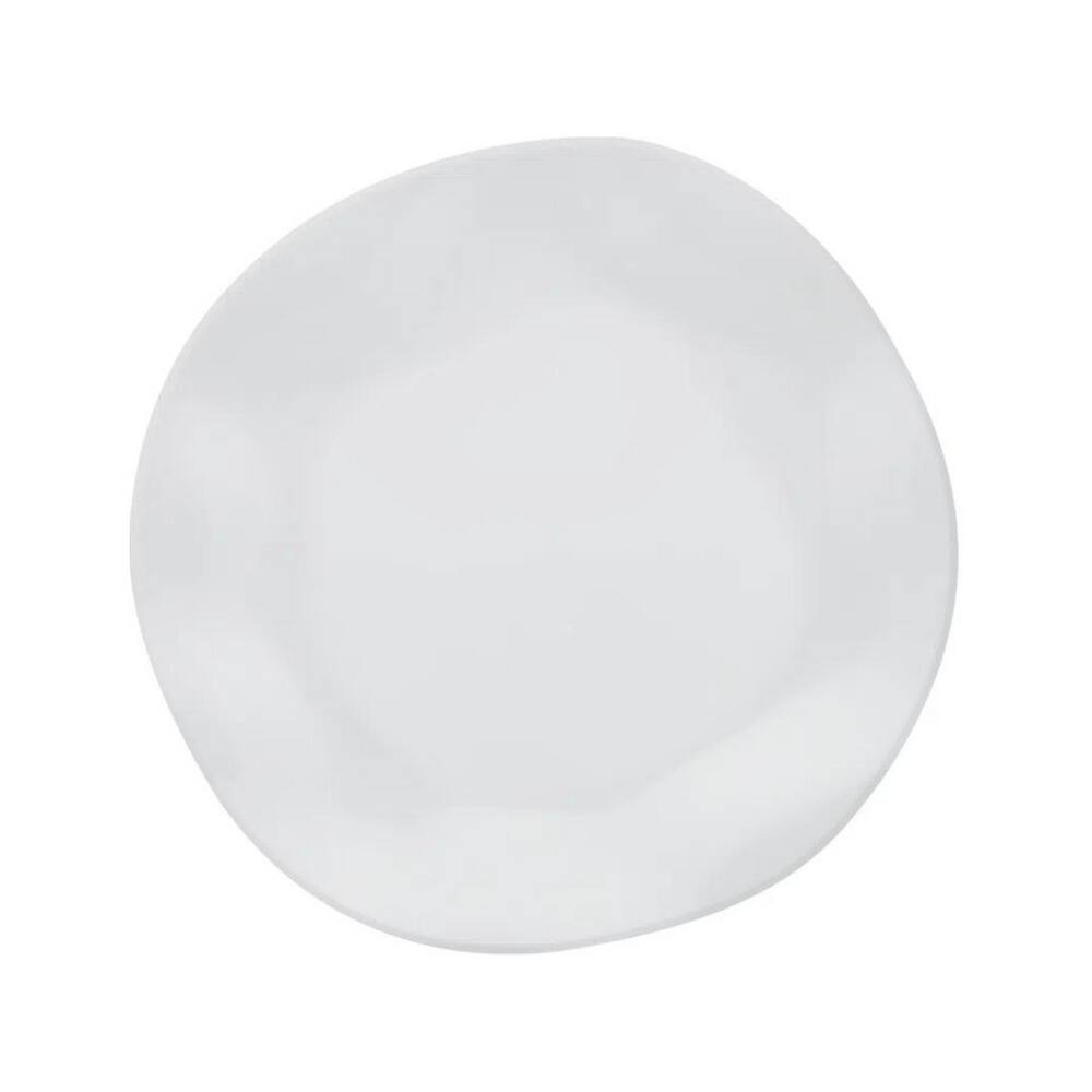 Prato Fundo Em Porcelana Ryo White 22,5cm Oxford