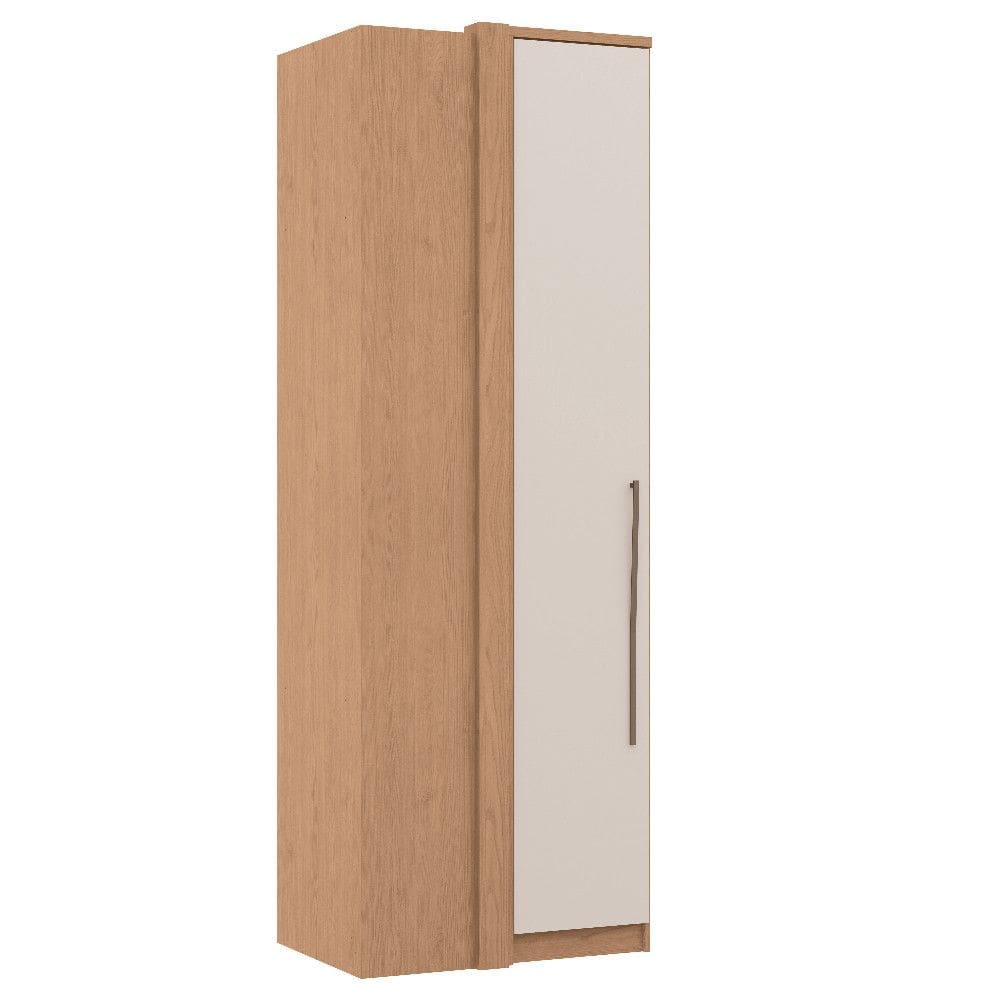 Guarda Roupa de Canto Reto Modulado 1 Porta Elegance Móveis Castro