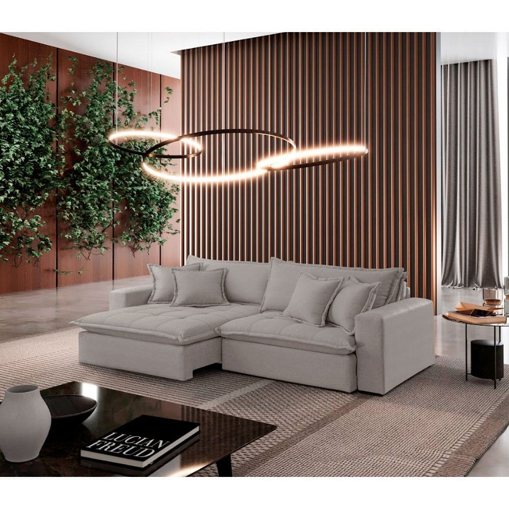 Sofá Zen Veludo 02 Módulos 120 cm B25 Meu Sofá Online
