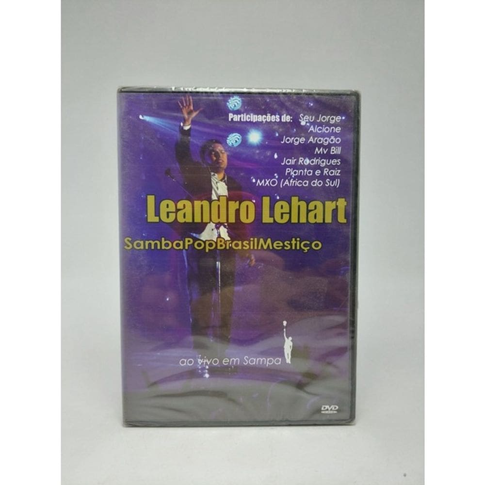 Dvd Leandro Lehart - Samba Pop Brasil Mestico