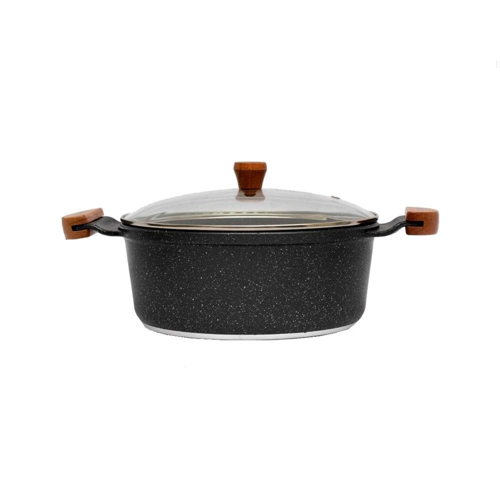Caçarola Panela Granito Antiaderente Gourmet Javali AM 24cm