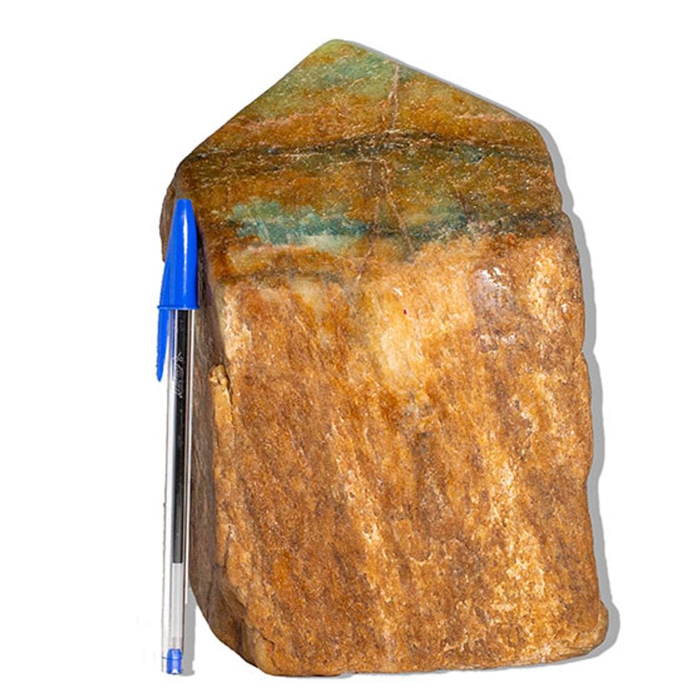 Aventurina Verde Pé Bico e Corpo Polido 3Kg 20cm Tipo B