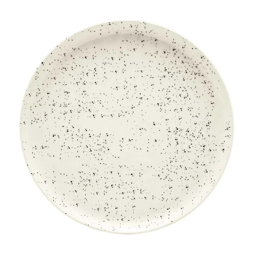 Prato Raso Em Cerâmica Flat Chuvisco 26cm Oxford