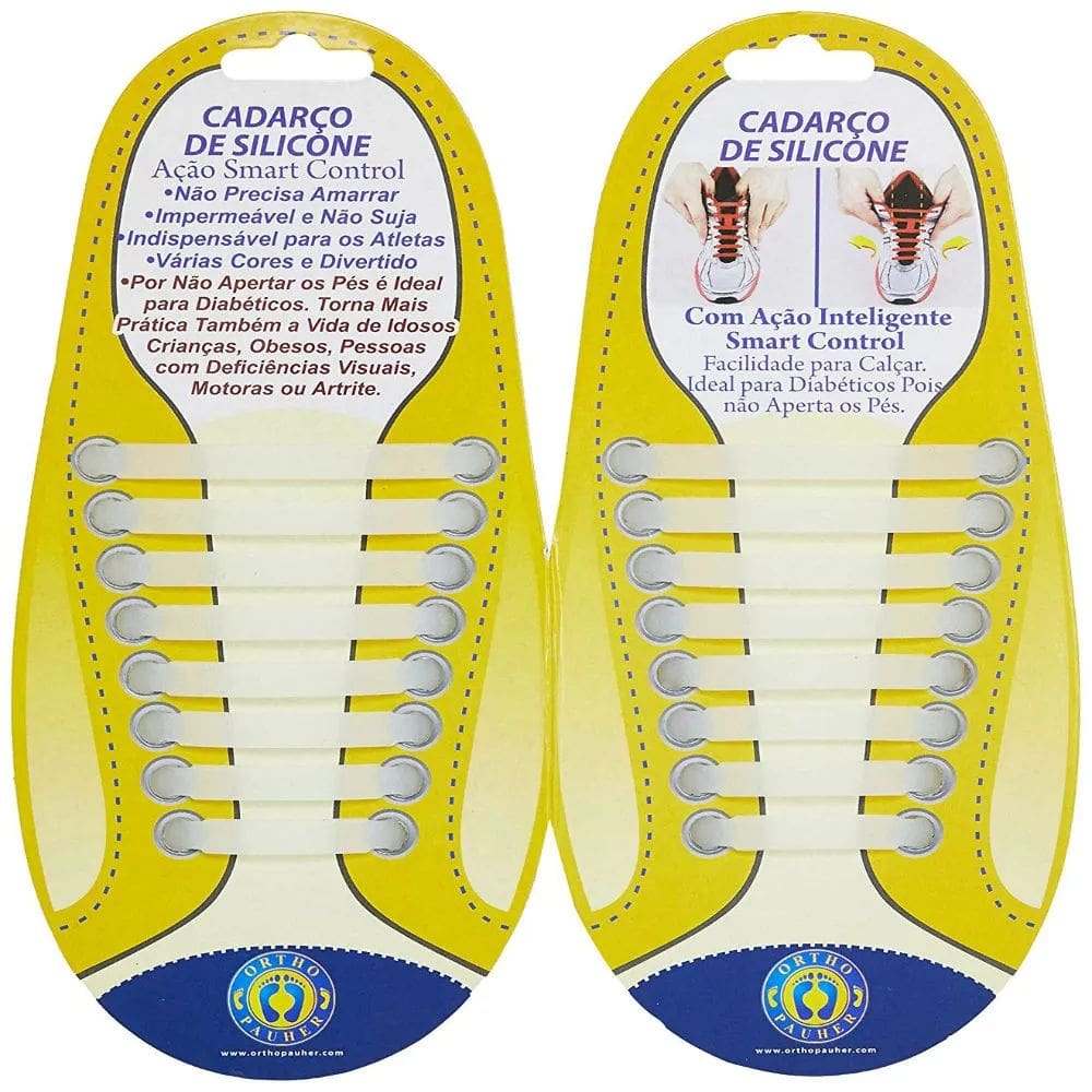 Cadarço de Silicone Branco 4090 Orthopauher