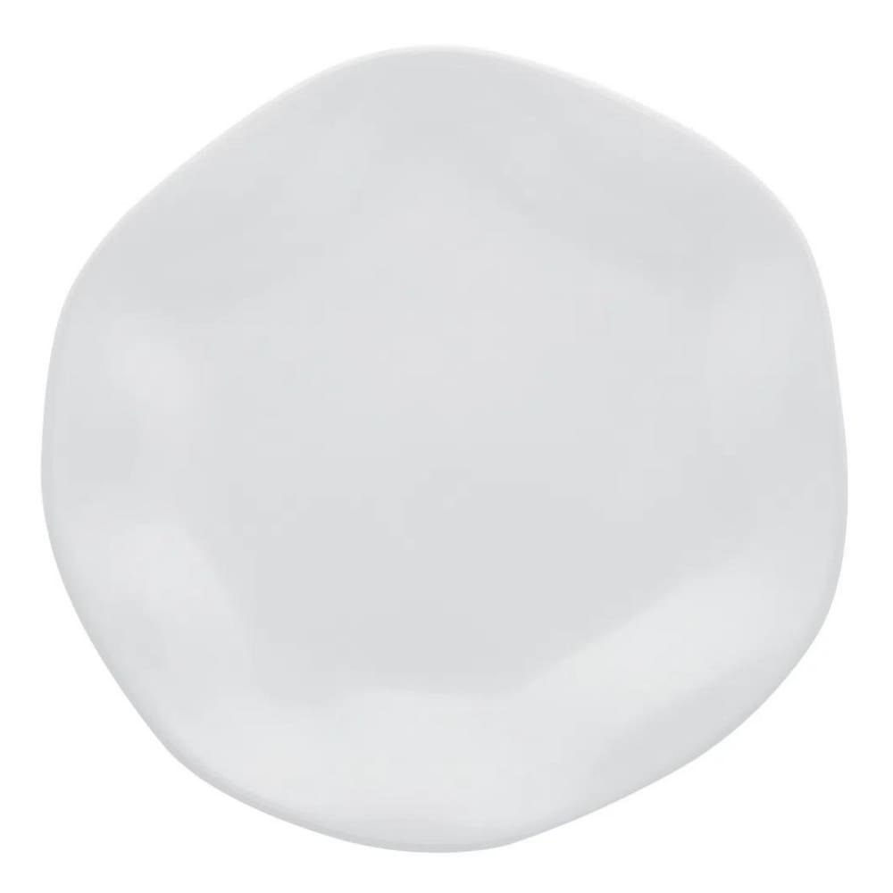 Prato Raso Em Porcelana Ryo White 27cm Oxford