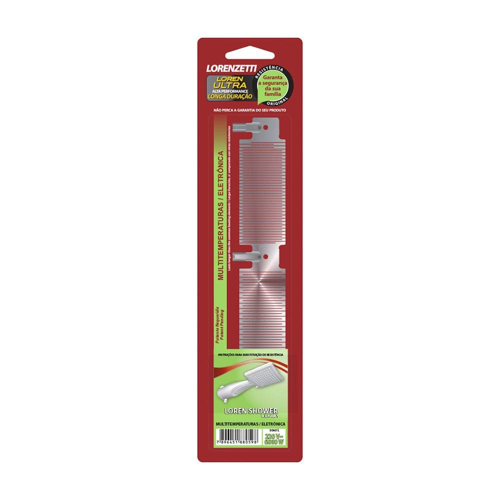 Resistência Lorenzetti 3065 L 6800W 220V Loren Shower Ultra