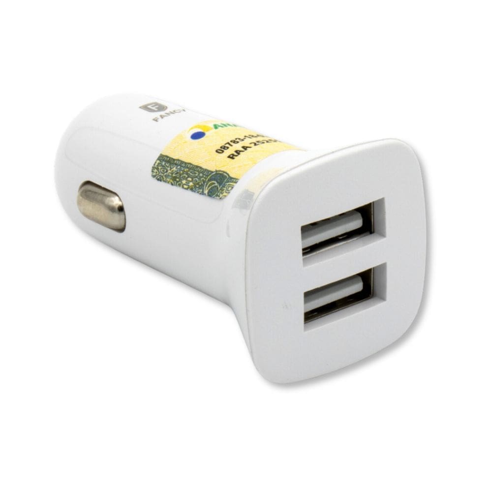 Fonte Carregador Veicular 2.4A Com 2 USB’S Fancy FV-01