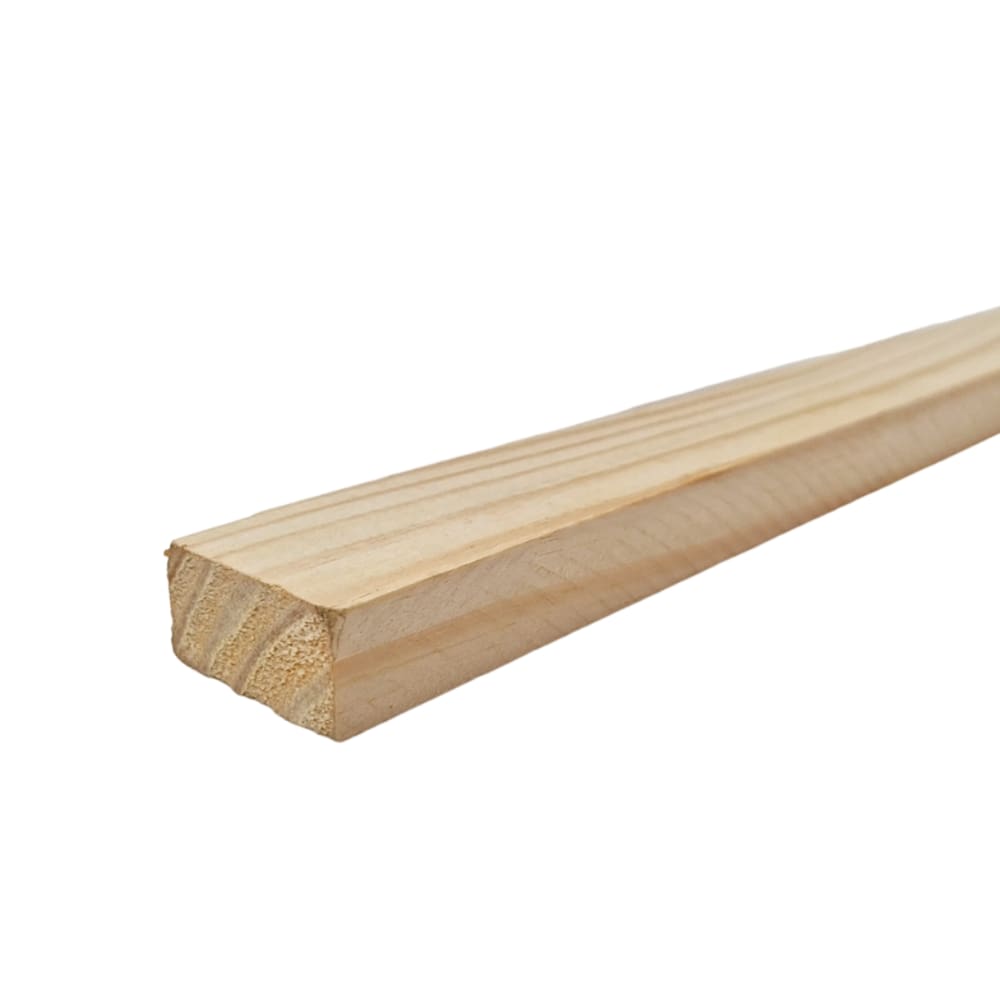 6 Ripas/Sarrafos de 2x4x100 cm Madeira de Pinus