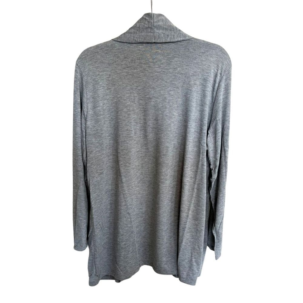 Cardigan Casaco Feminino Tricot Comprimento Médio Cor Lisa Plus Size Formitz