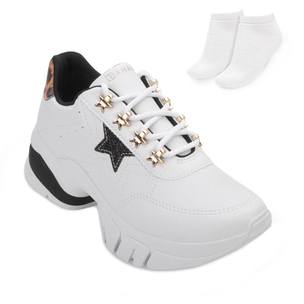 Tênis Chunky Sneakers Ramarim e Meia RM24-24802