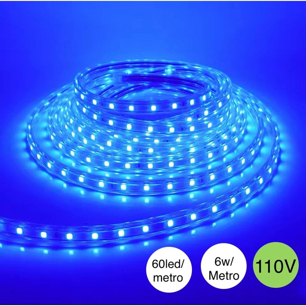 Fita led 60 led mangueira chata 110V por metro