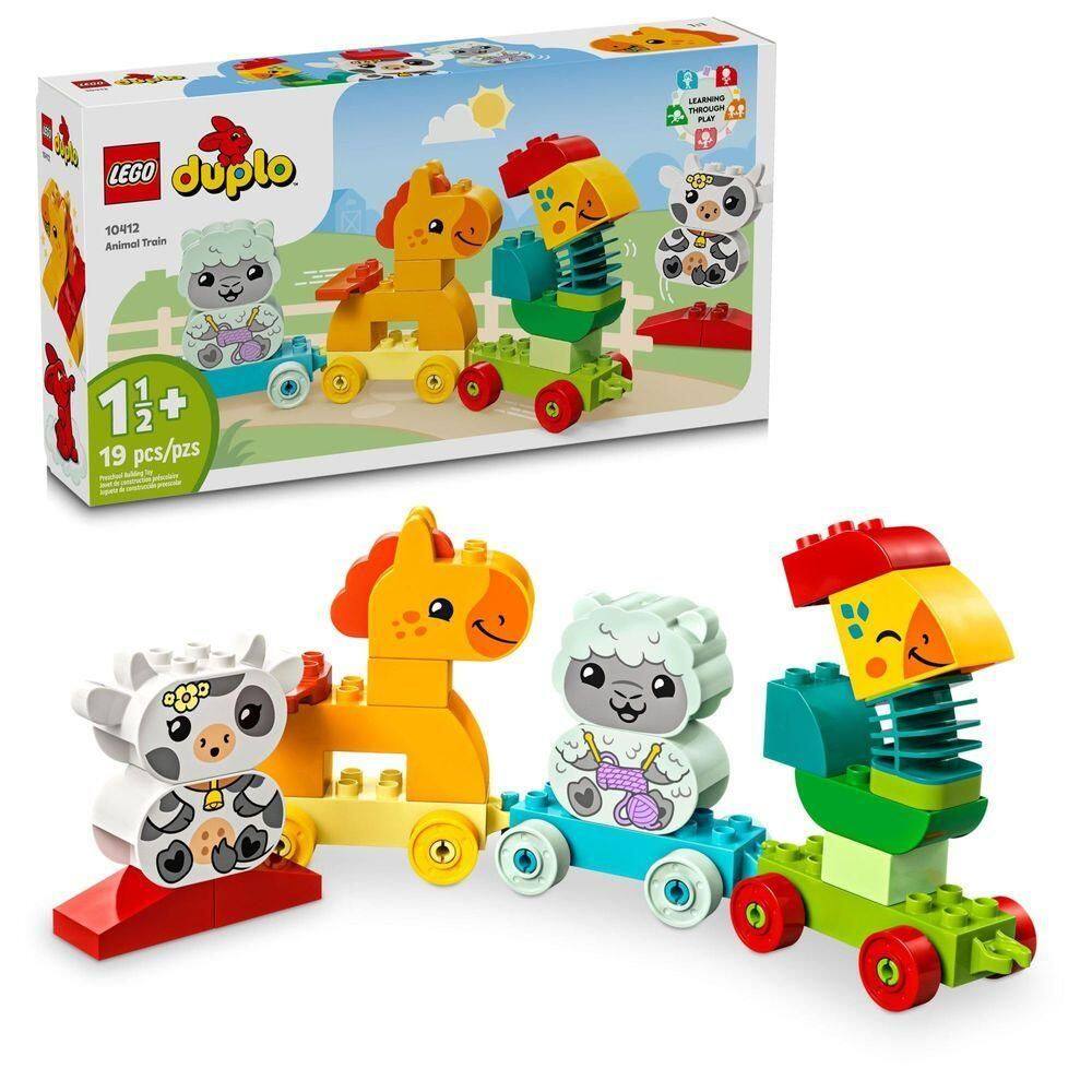 Lego Duplo: Meu Primeiro Trem De Animais 10412
