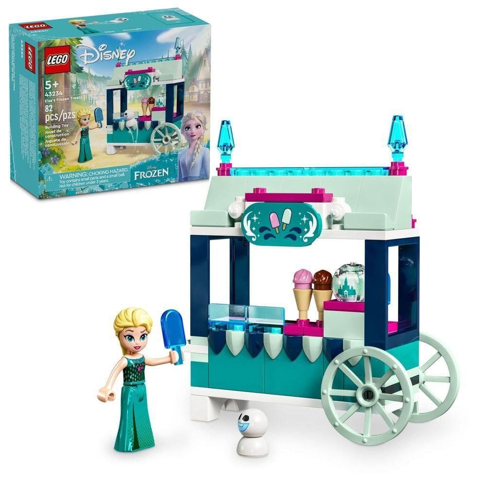 Lego Disney Frozen: Delícias Geladas Da Elsa 43234 82 Peças