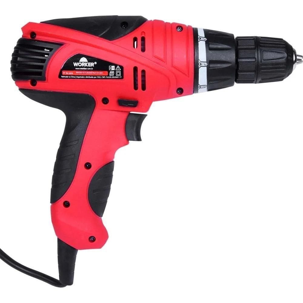 Furadeira Parafusadeira 3/8`` 280w 220v Worker