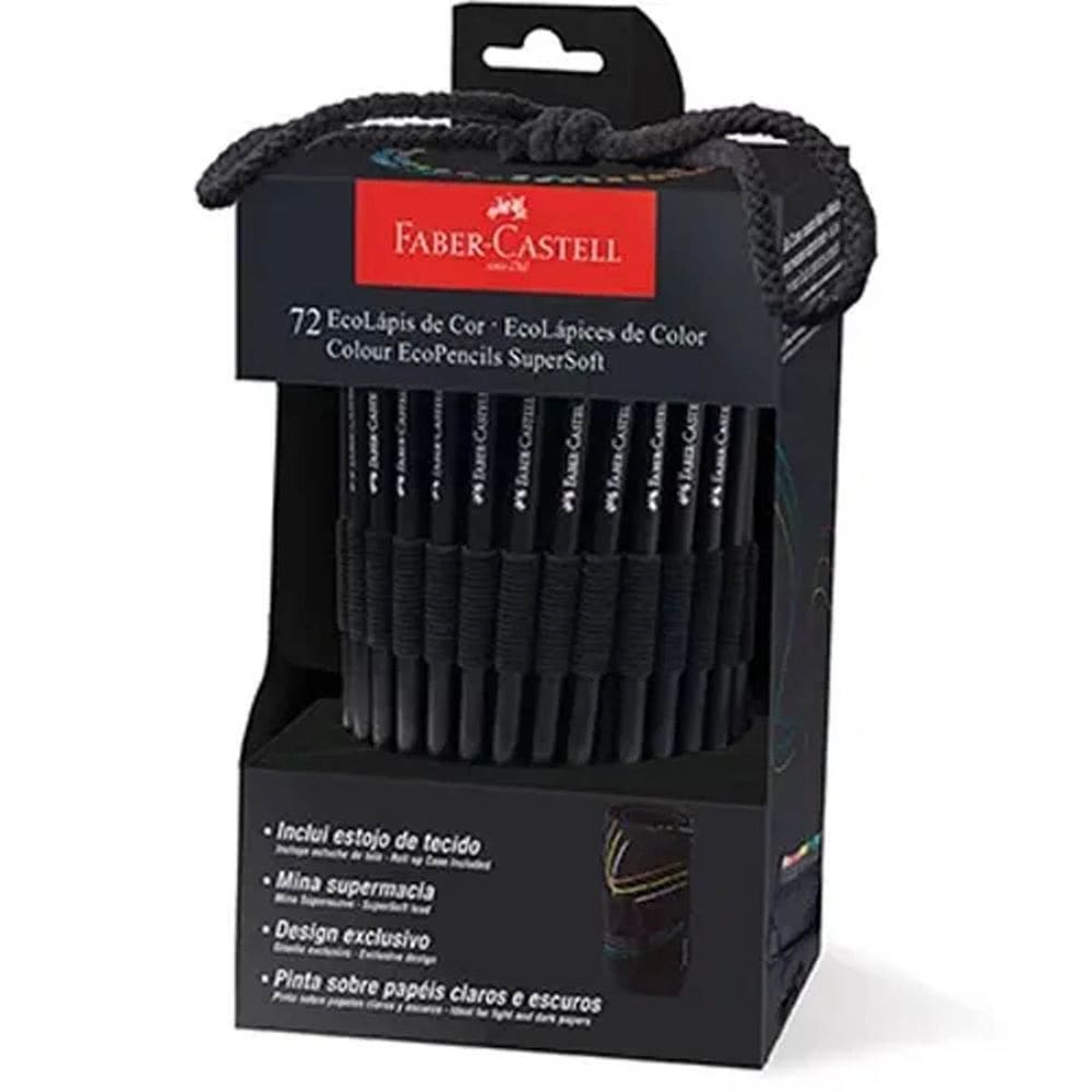 Lapis de Cor SuperSoft 72 Cores Faber Castell