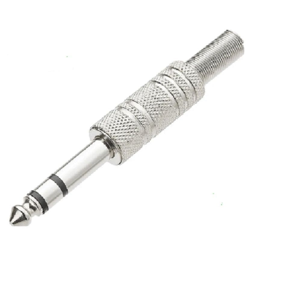 Plug P10 St Metal C/Mola Emb 10 Pcs Tebera