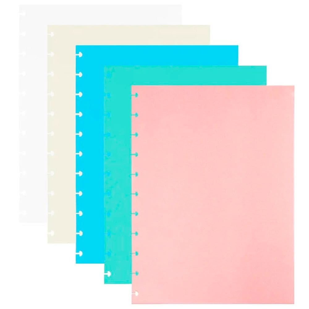 Refil Caderno Inteligente Grande 50 Folhas Colorido