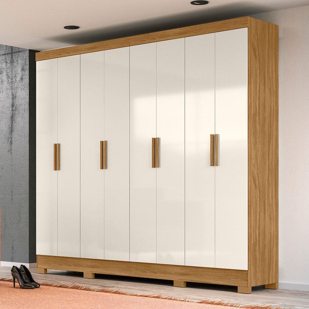 Guarda Roupa Casal 8 Portas 4 Gavetas Diplomata Moval