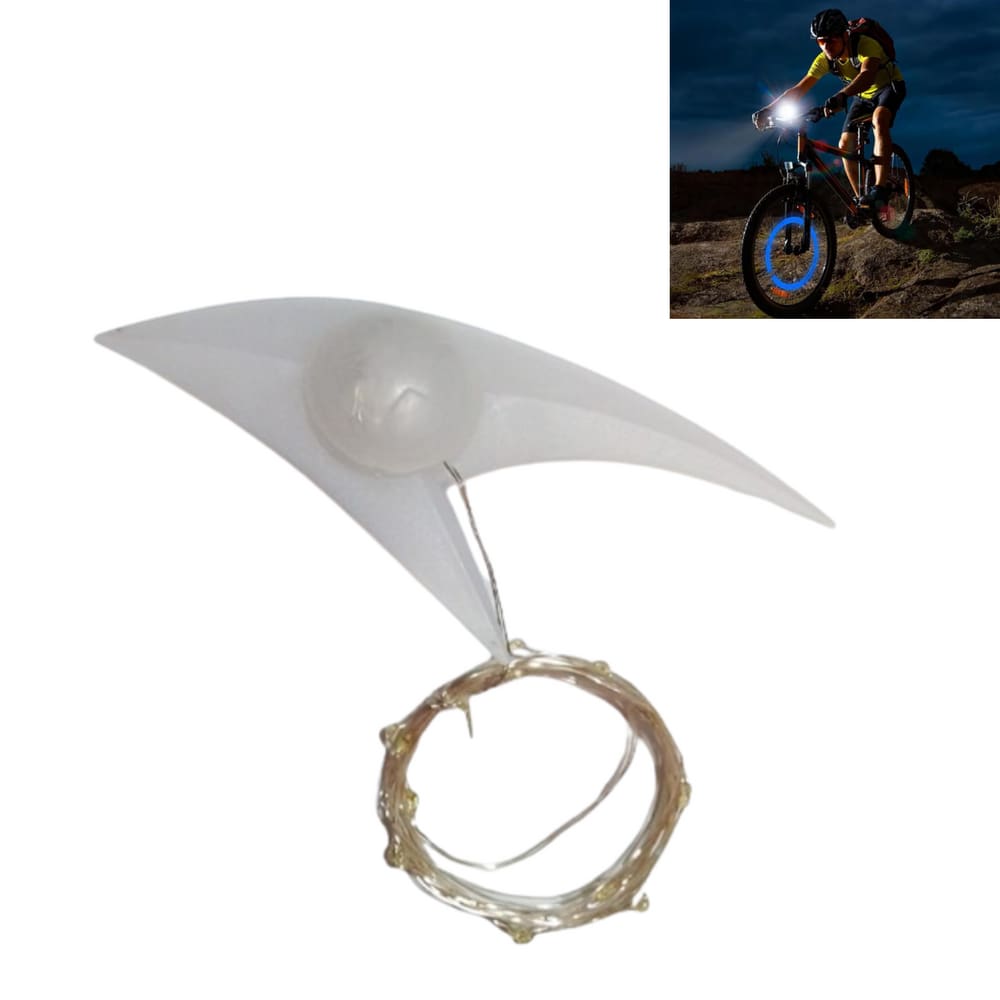 Lanterna Led Luz Sinalizador Noturno para Roda Bicicleta Bike Triciclo Ciclismo