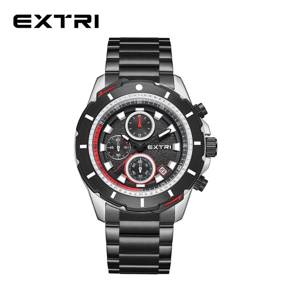 Relógio Masculino Extri X6071 3ATM Prata