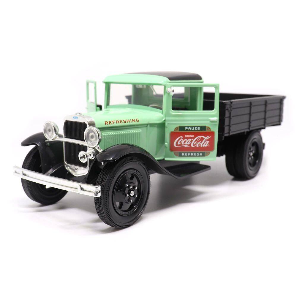 Coca-cola Ford Model Aa 1931 Verde, Motor City Classics, 1:24