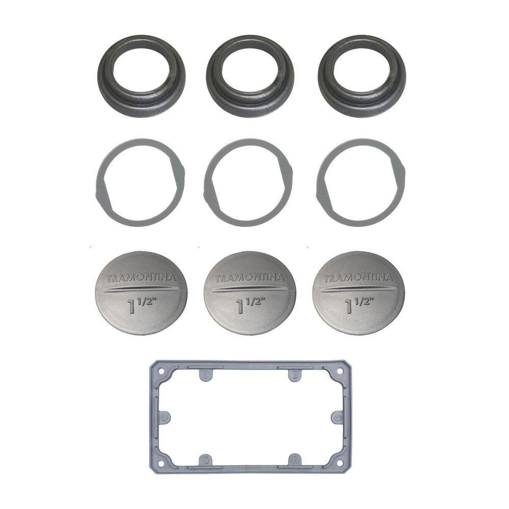Kit De Vedação Ip54 Para Condulete Múltiplo 3-4 Polegada Tramontina