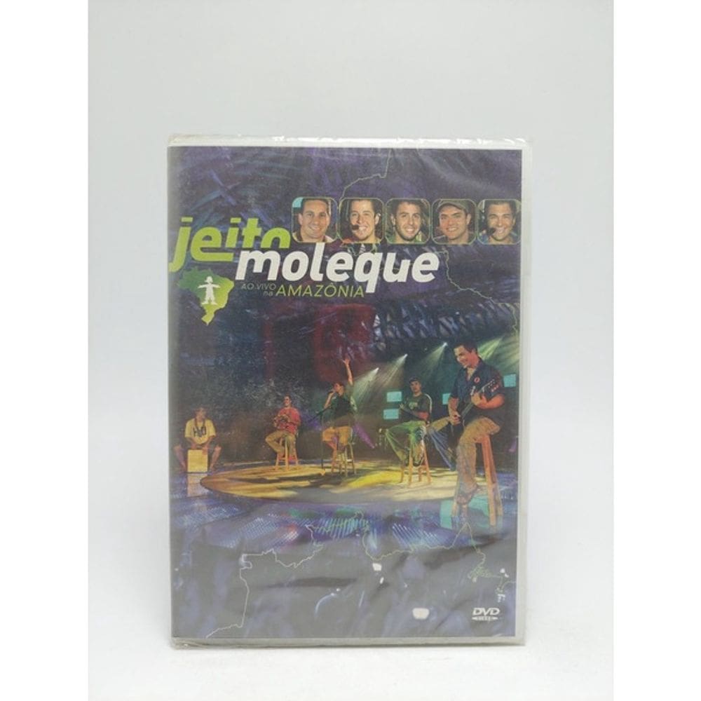 Dvd Jeito Moleque - Ao Viv Na Amazonia
