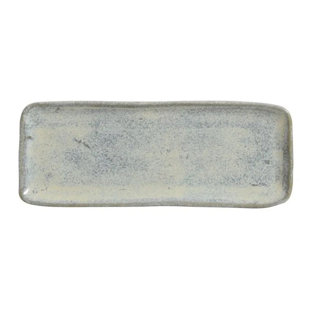 Travessa Retangular M Orgânico Green Granite 33x13cm - Porto Brasil