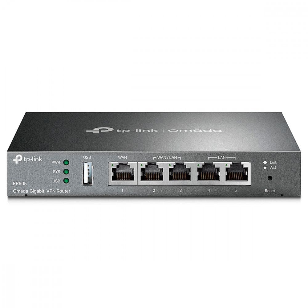 Roteador TP-Link Omada VPN Gigabit Sem Fio ER605 TPN0252 V2