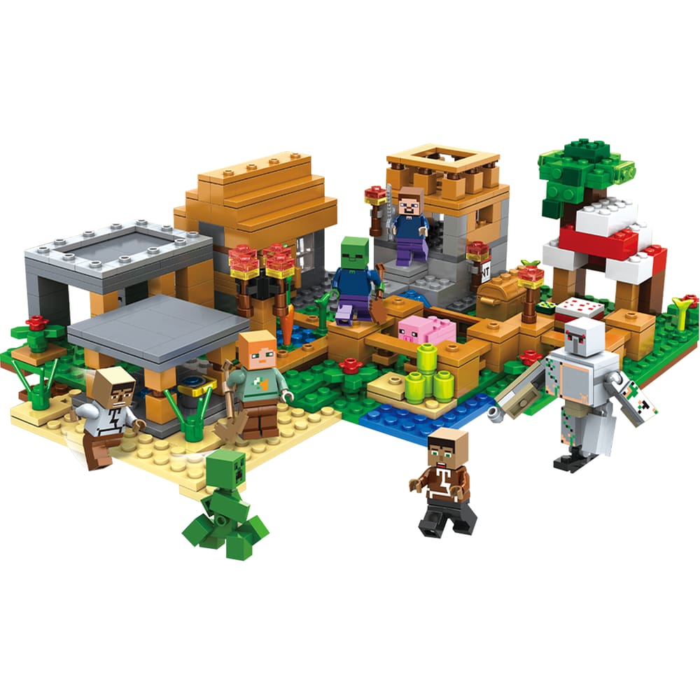 Minecraft Bloco de Montar Mineworld 8802 Brinquedo