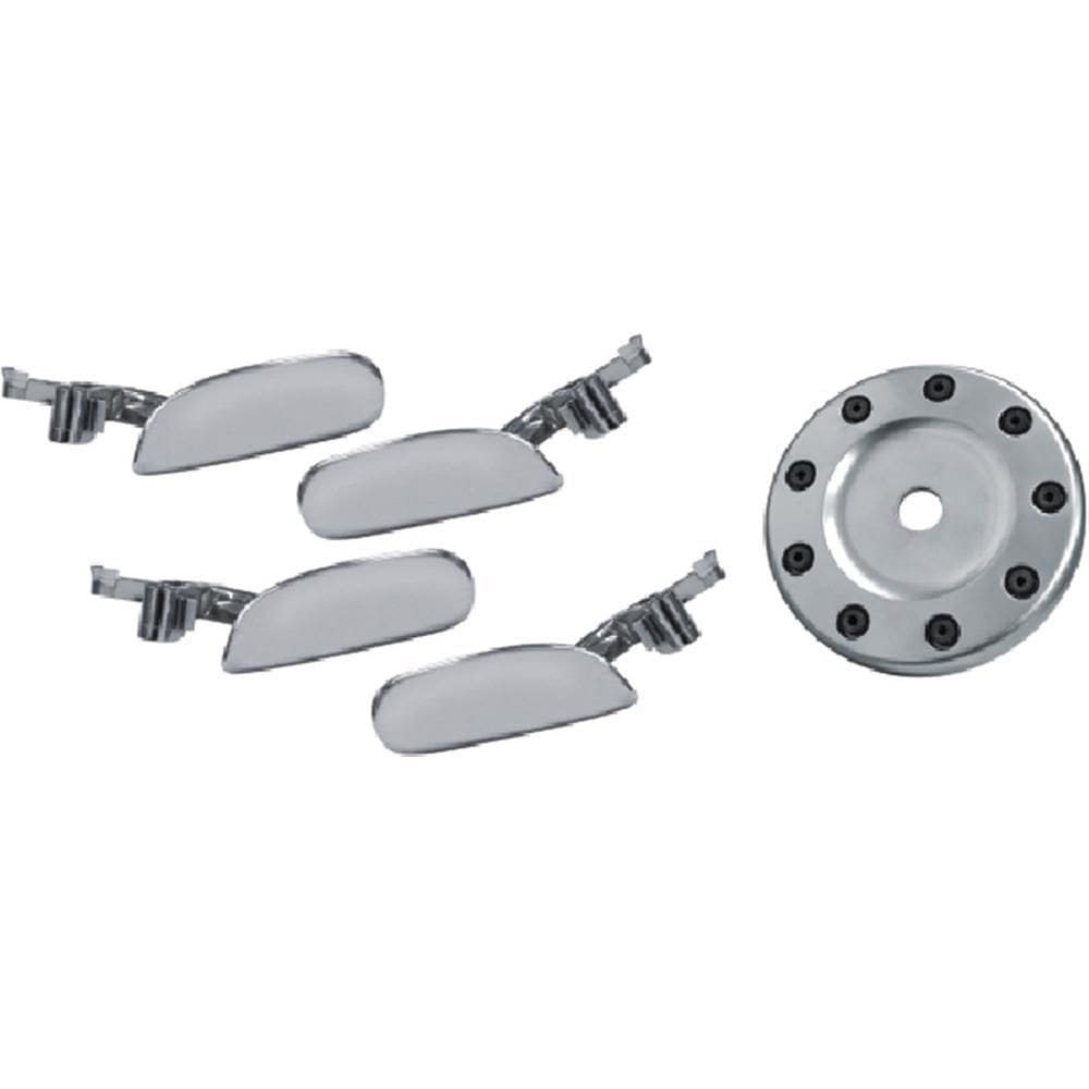 Kit Tuning Aplique Tpa Gas Maçan Cromada Peugeot 206 Sw 4pts [F103]