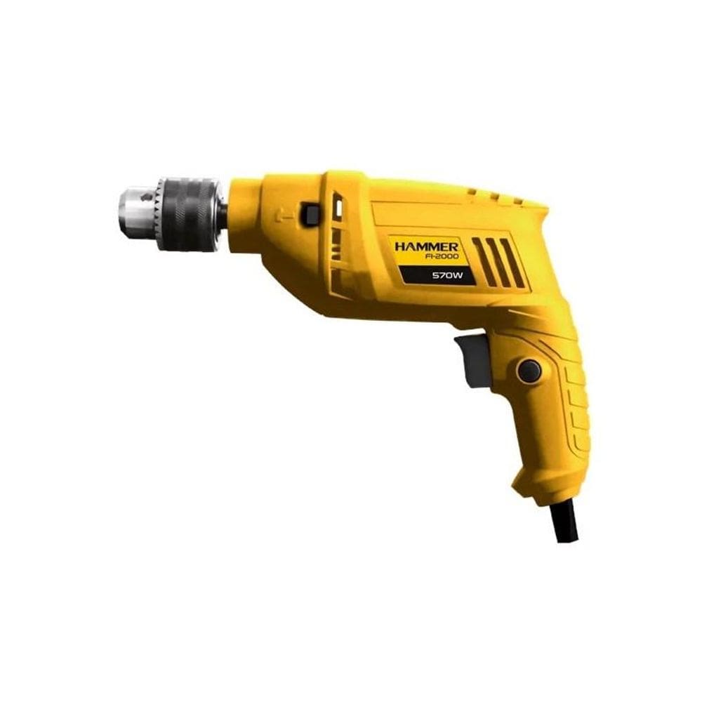 Furadeira Elétrica 570W Impacto GYFI2000 Hammer
