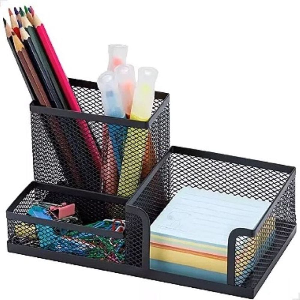 Organizador Mesa Escritorio Aramado Porta Treco Marca Lorben