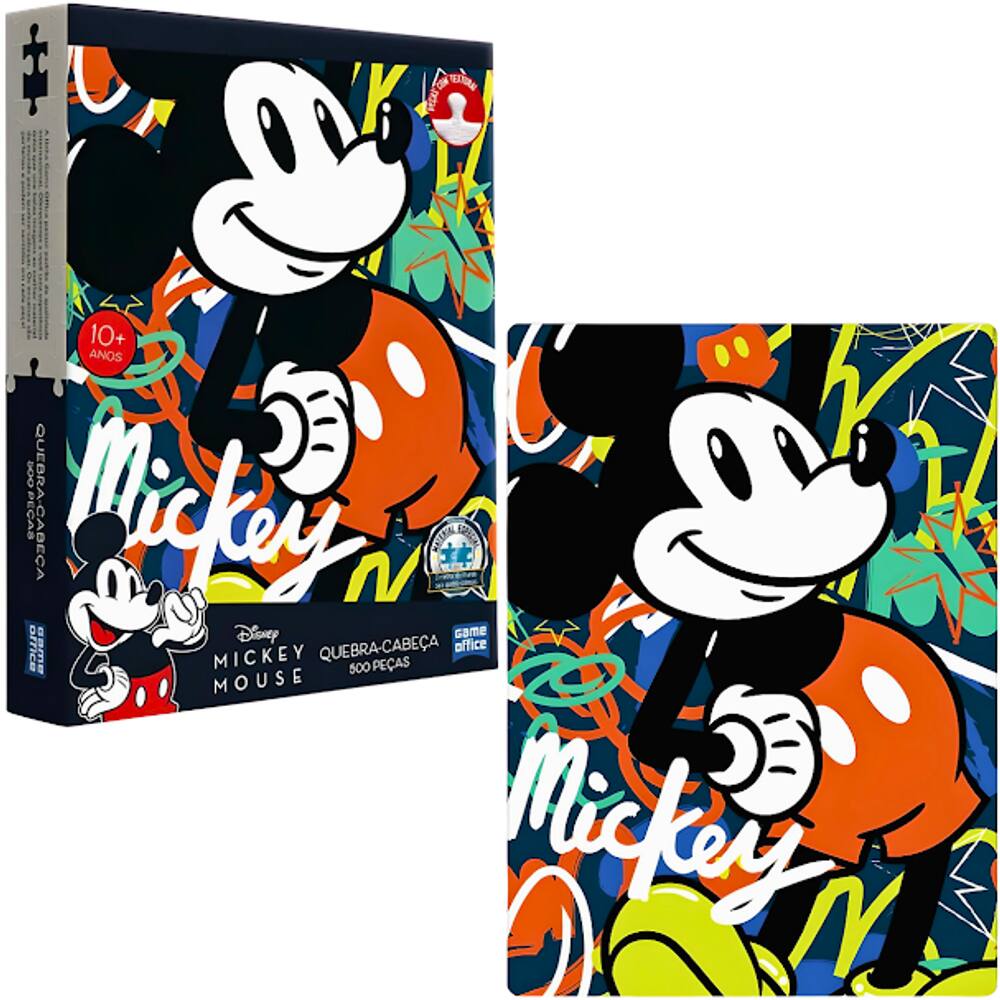 Quebra Cabeça Puzzle Mickey Mouse 500 | Extra