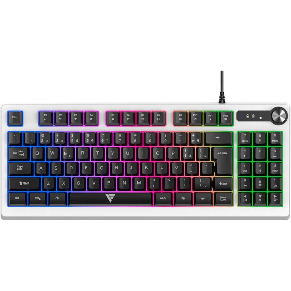 Teclado Force One Spectre RGB Membrana 25 key Rollover