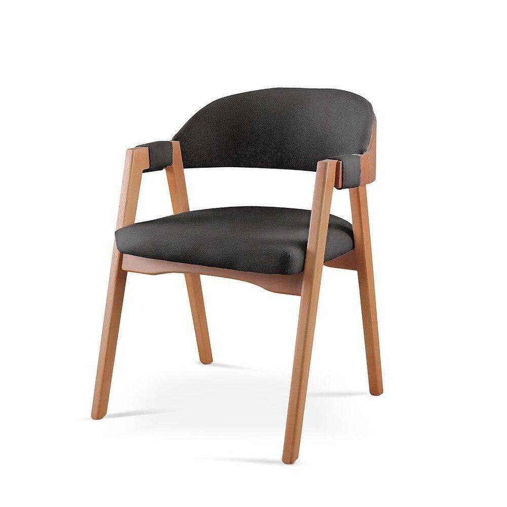Cadeira para Mesa de Jantar Gaia Linho Preto