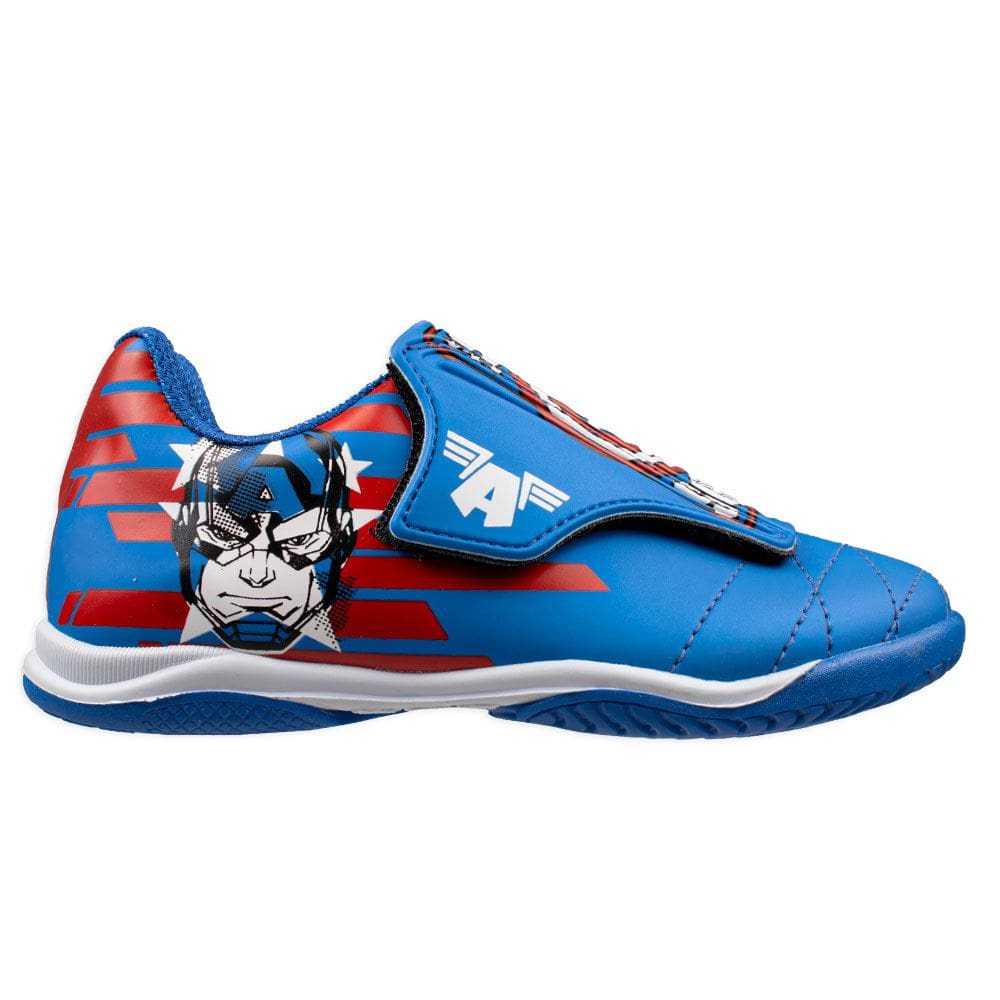 Chuteira Dray 4111 Futsal Marvel Capitão América Infantil