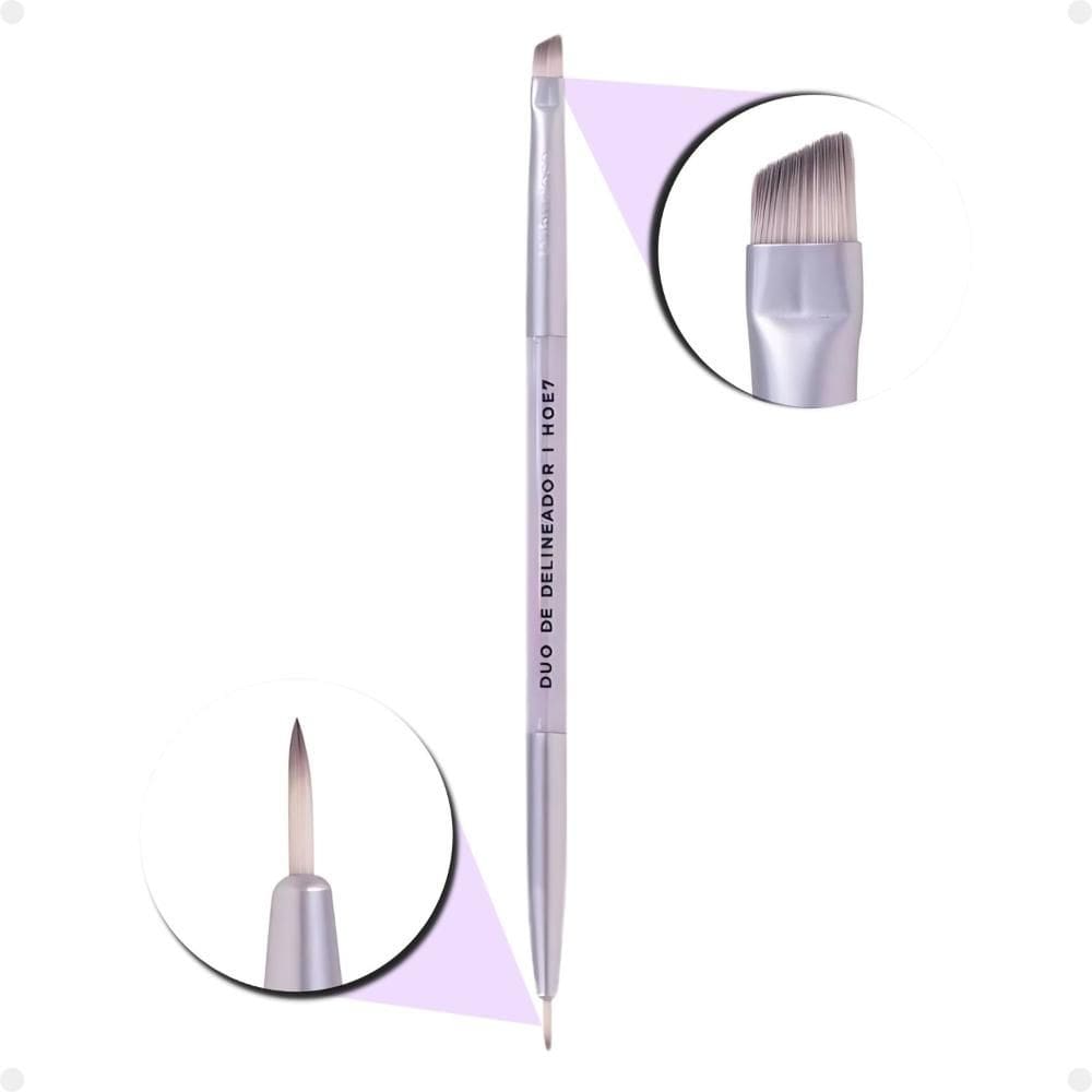 Pincel Duo de Delineador Ruby Rose Holographic Hb-hoe7