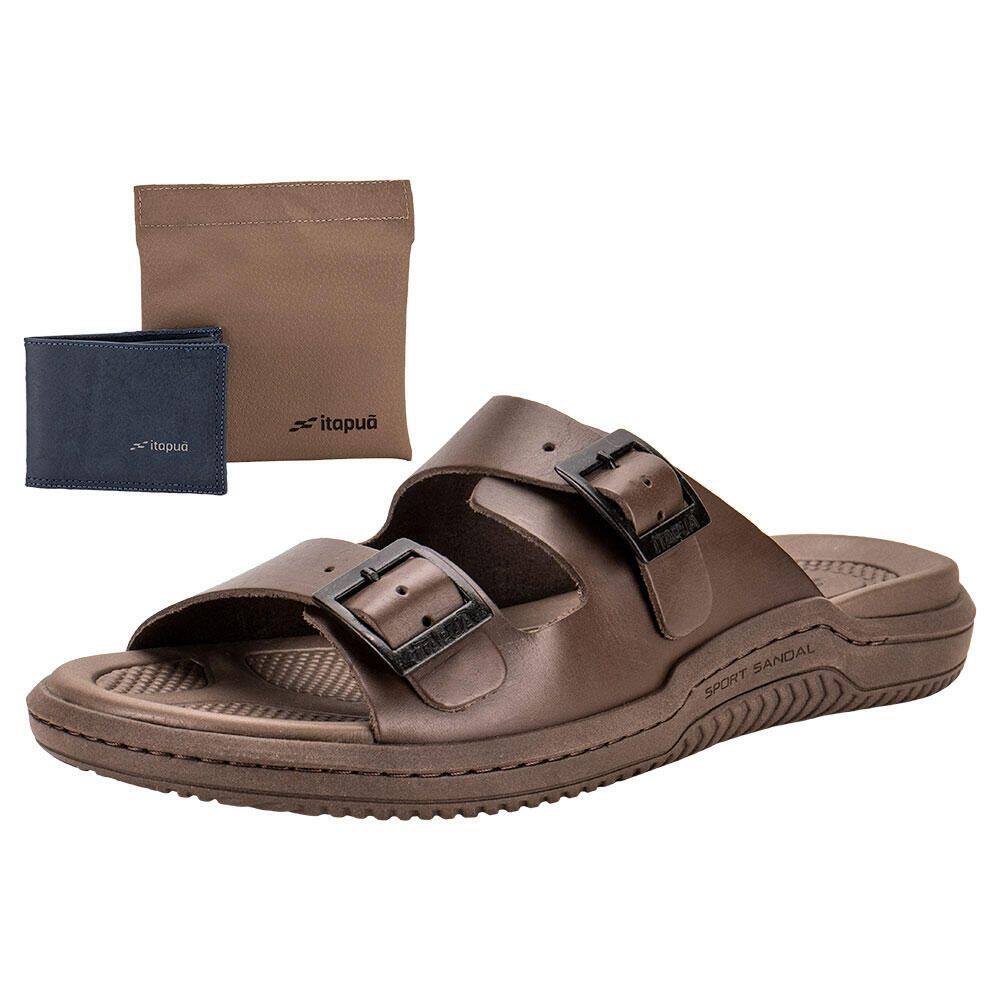 Kit Chinelo Masculino E Carteira Itapuã 6831