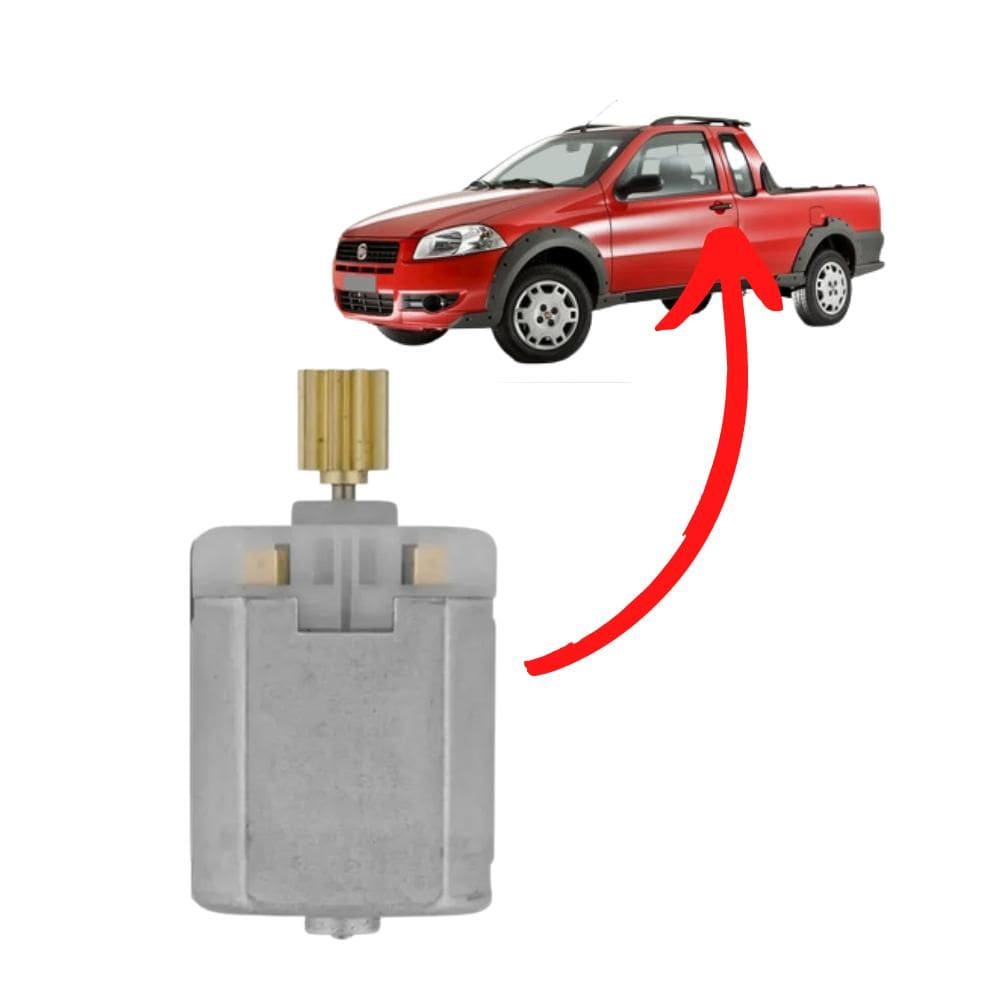 Motor Da Trava Elétrica Fechadura Automotiva Strada Todos [F103]