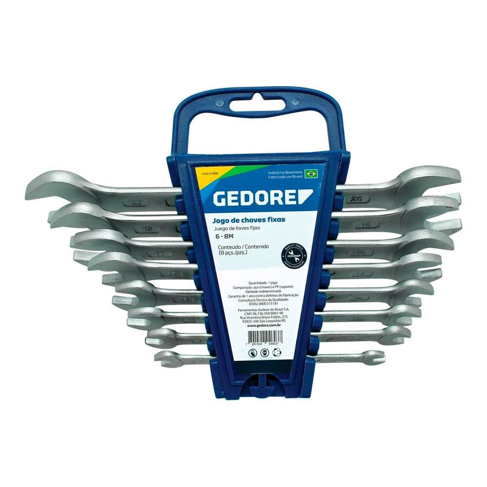 Jogo de Chaves Fixas 6 a 32 mm - Gedore 004604