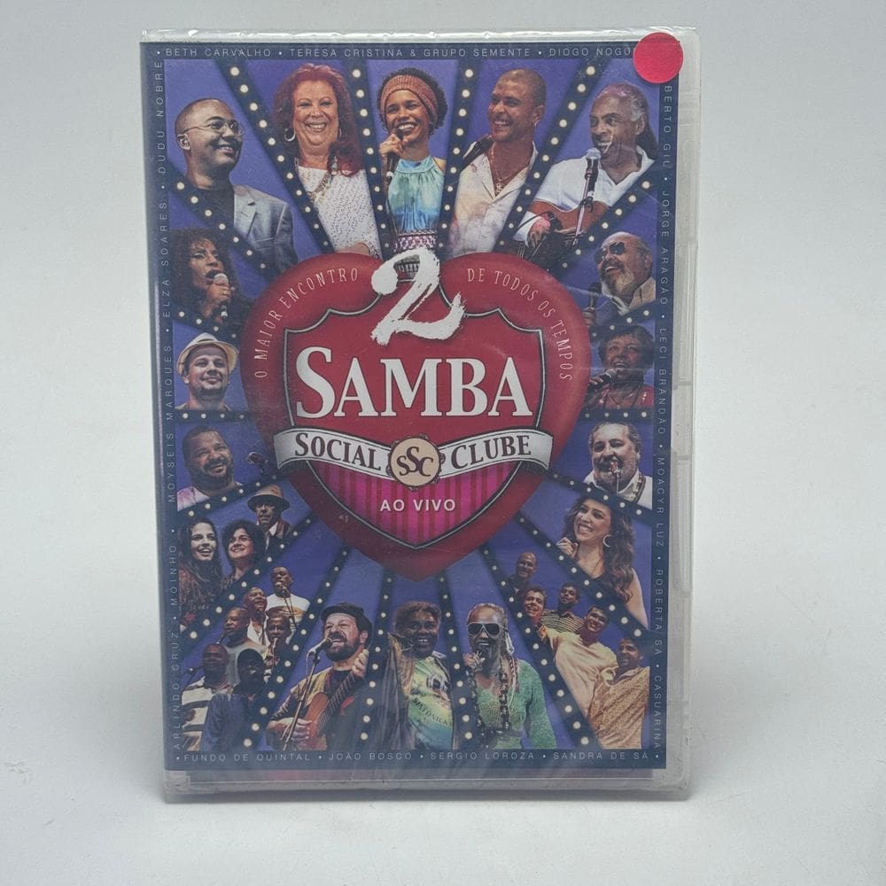 DVD Samba Social Clube 2 Ao Viv