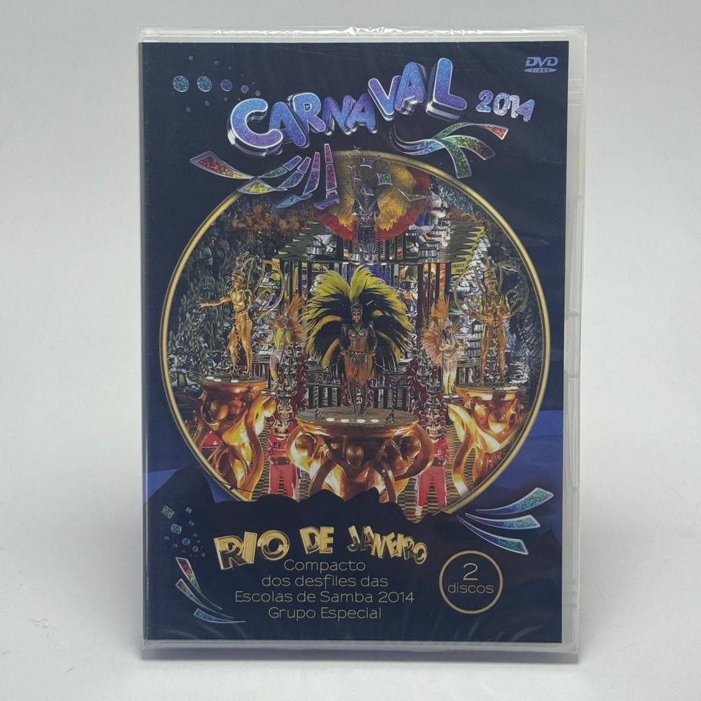 2 DVDs Carnaval 2014 Rio de Janeiro