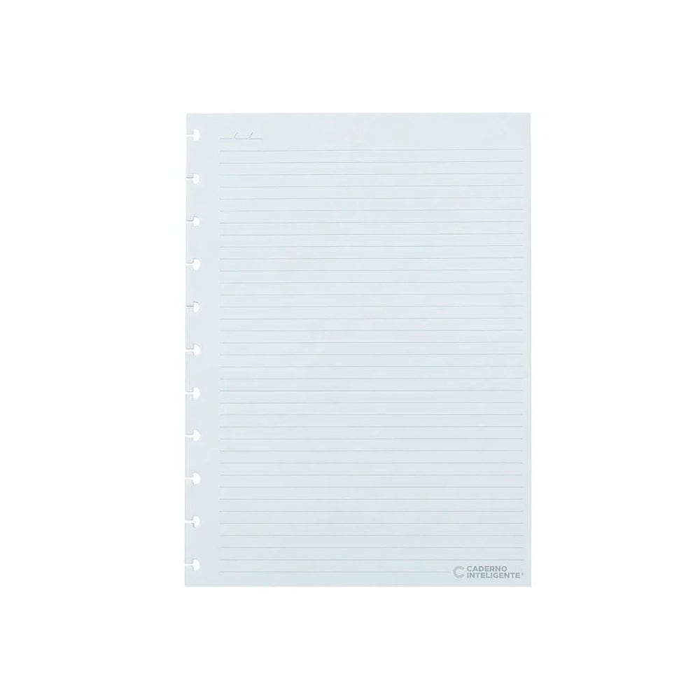 Refil Caderno Inteligente Médio 50 Folhas Pautado