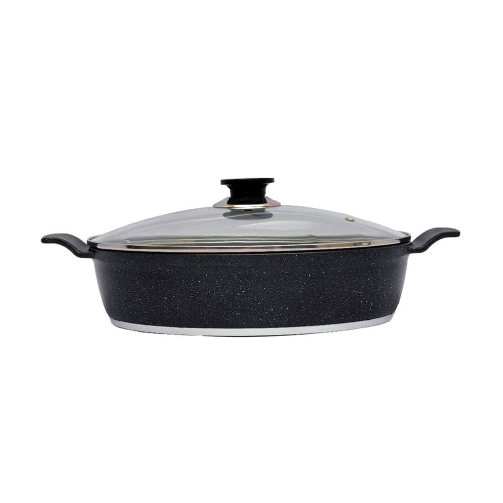 Frigideira Granito Preto Gourmet Antiaderente Javali AA 30cm