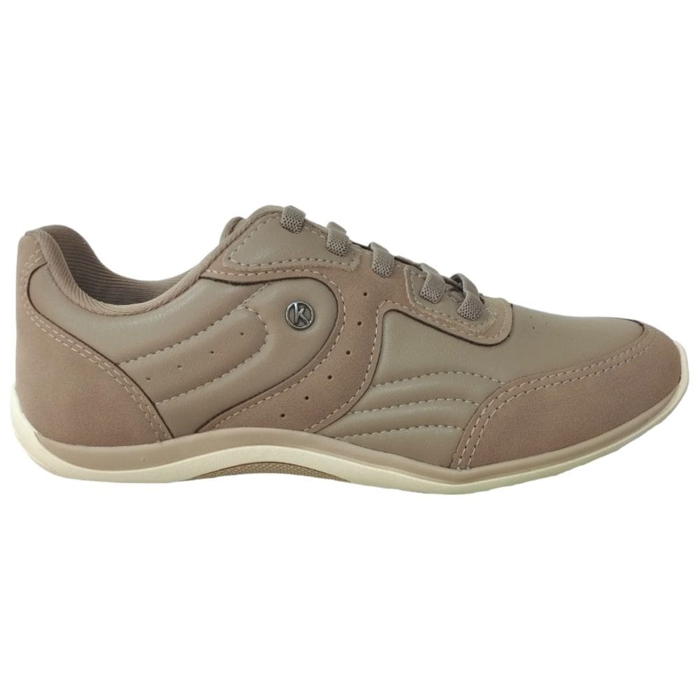 Tenis Feminino Calce Fácil Napa Elastico Conforto C3119