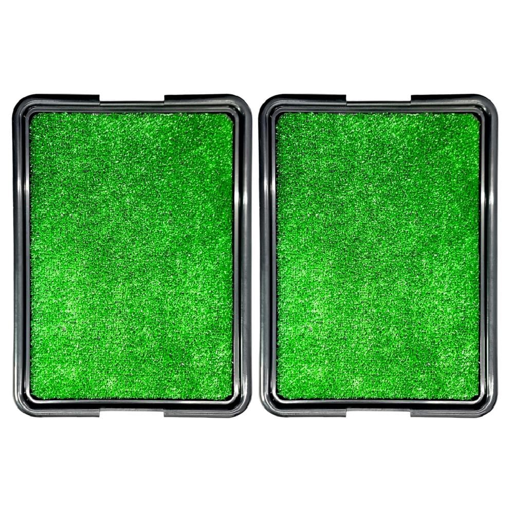 2x Sanitário Canino Banheiro Para Cães Com Grama Eco Pet