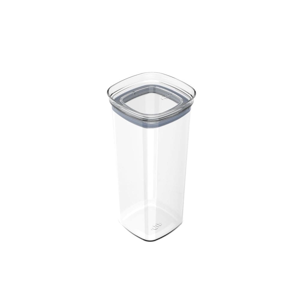 Pote Organizador Hermético Quadrado Block 1,5 Litros Natural - Ou
