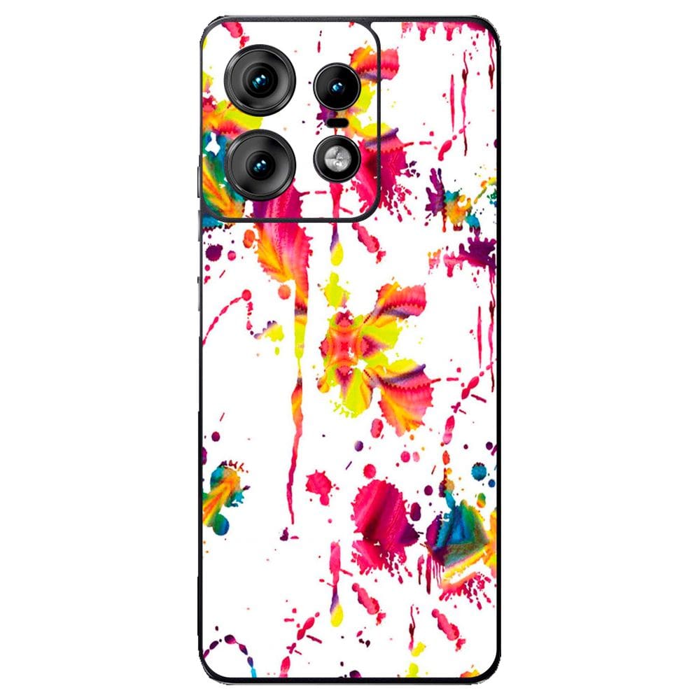 Capa Adesivo Skin205 Verso Para Motorola Edge 50 Pro