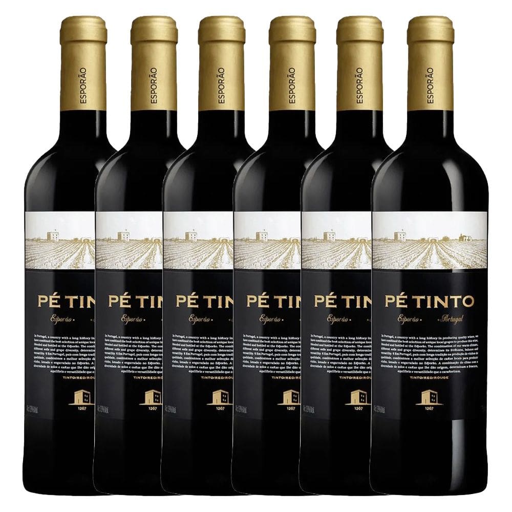 Esporão Pé Tinto  (Kit 6 garrafas)
